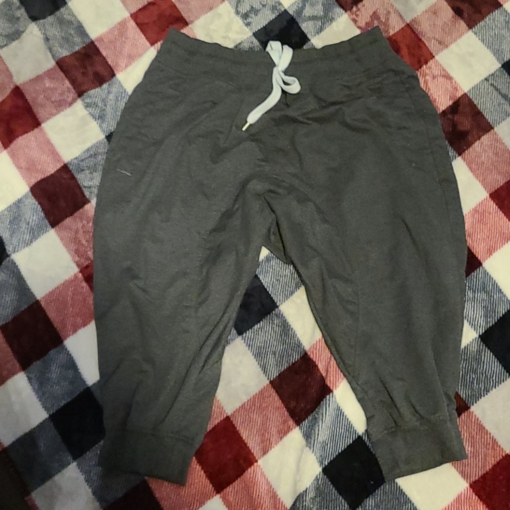 Grey Calf Sweats